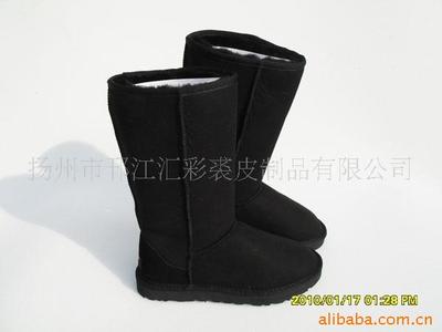 【雪地靴 澳洲皮毛一体 经典款】价格,厂家,图片,雪地靴,扬州市邗江汇彩裘皮制品-